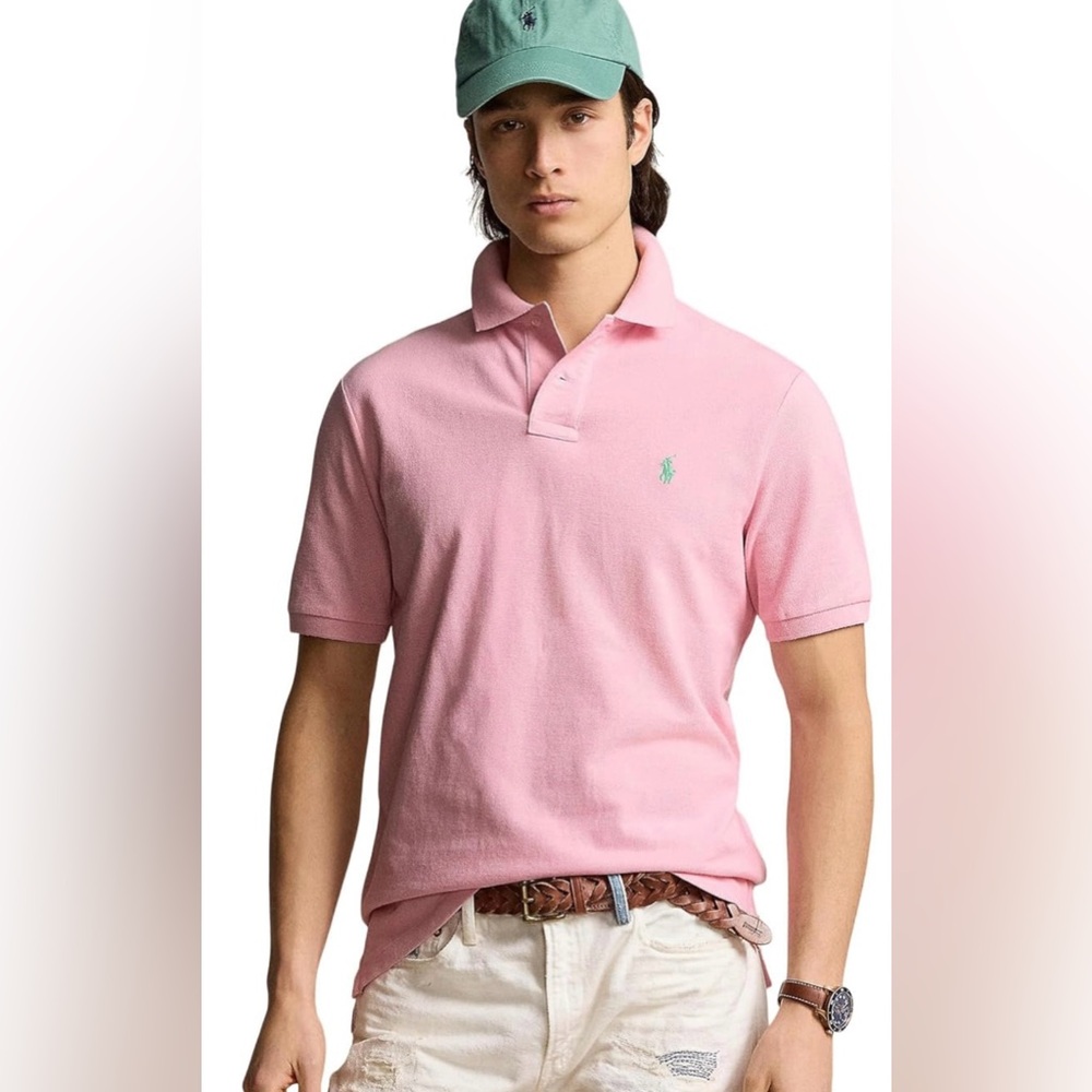 Polo by Ralph Lauren Pink Classic Polo Shirt